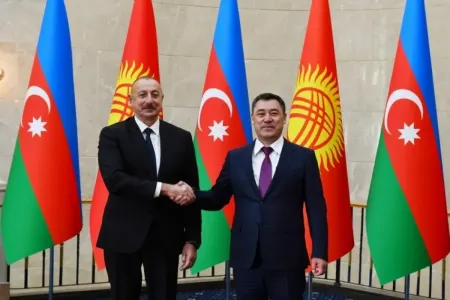 Sadır Japarov Prezident İlham Əliyevi təbrik edib