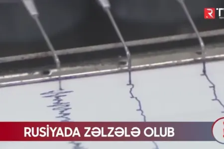Rusiyada GÜCLÜ ZƏLZƏLƏ