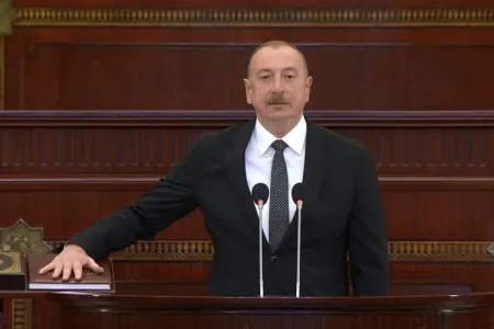 İlham Əliyev and içdi - VİDEO