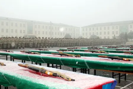 Azərbaycan Ordusunda andiçmə mərasimləri keçirilib - FOTO - VİDEO