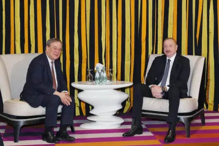 Prezident ilə Armin Laşetin Münxendə görüşü olub