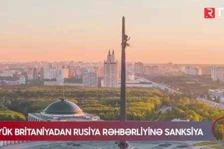 Böyük Britaniyadan Rusiya rəhbərliyinə sanksiya - VİDEO