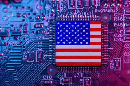 Amerika çip istehsalında hara gedir?