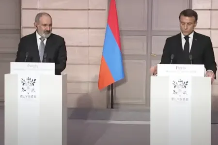 Makron Ermənistana dəstək - VƏD ETDİ