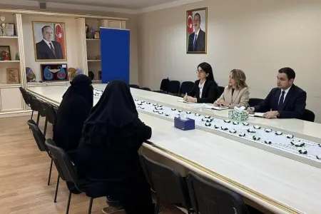 Ombudsman Aparatında Suriyadan gətirilən azərbaycanlılarla görüş
