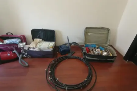 Hacıqabulda rabitə dirəklərindən kabel oğurlanıb