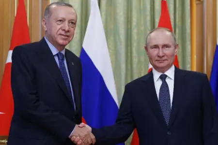Prezident Ərdoğan Putinlə görüşüb