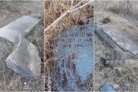 Erməni VƏHŞİLİYİ: - Malıbəyli kəndinin qəbiristanlığı...