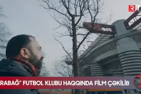 "Qarabağ" Futbol Klubu haqqında film çəkildi