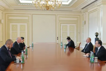 Prezident Bolqarıstan Xalq Məclisinin sədrini qəbul edib