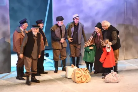 Akademik Milli Dram Teatrında “Əsrə bərabər gün” tamaşasının premyerası oldu