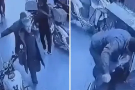 Düşmənçilik etdiyi şəxsin başını daşla əzdi - ŞOK GÖRÜNTÜLƏR