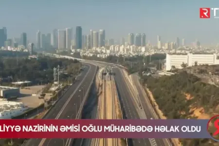 Maliyyə nazirinin əmisi oğlu müharibədə həlak oldu - VİDEO