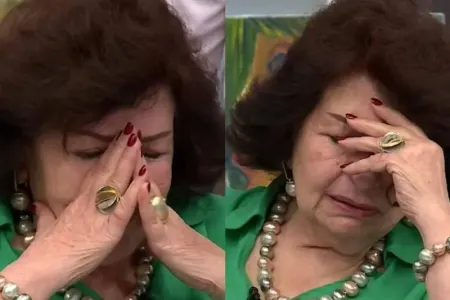 Ölən oğlunu xatırlayıb, efirdə ağladı - VİDEO