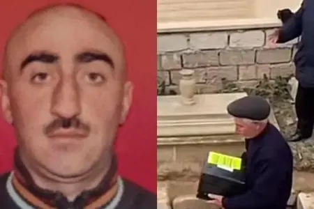 Almaniyada ölən həmyerlimizin külü Azərbaycanda basdırıldı - VİDEO