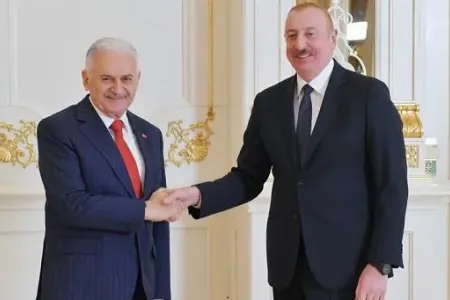 İlham Əliyev Binəli Yıldırımı qəbul etdi - – FOTO