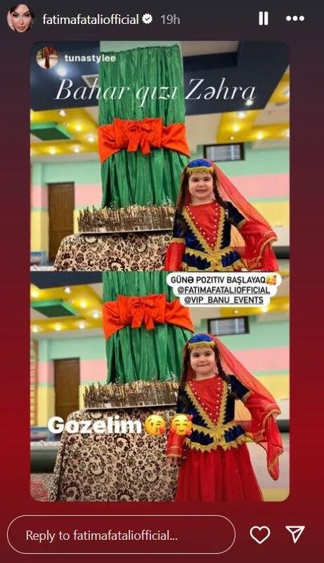 Bu da Fatimənin nəvəsi - FOTO
