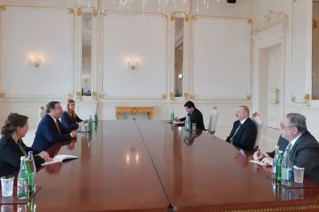 İlham Əliyev Axim Ştayneri qəbul etdi