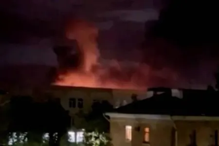 Rusiya Ukraynaya İHA-larla hücum etdi