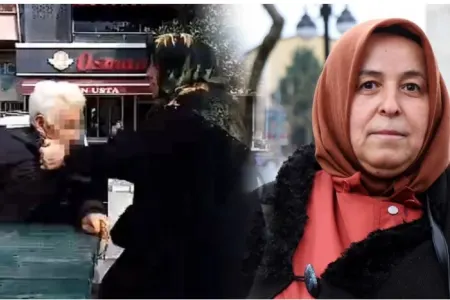 Əri yeni ölən qadın, ona sataşan kişini sillələdi