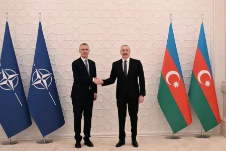 Azərbaycan Prezidenti və NATO-nun Baş katibi mətbuata bəyanatla çıxış ediblər