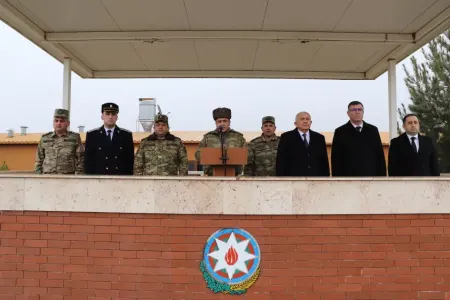 Hərbi Prokurorluq və Müdafiə Nazirliyinin əməkdaşları hərbi hissələrdə - FOTO
