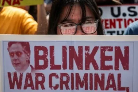 "Müharibə cinayətkarı, xoş gəlmədin"