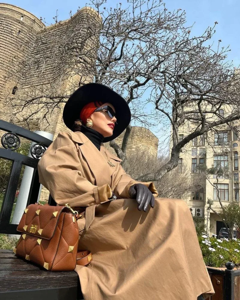 Əməkdar artist italyan stili ilə diqqət mərkəzində - FOTO