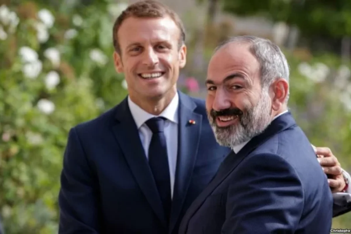 Paşinyan Makronla görüşdü