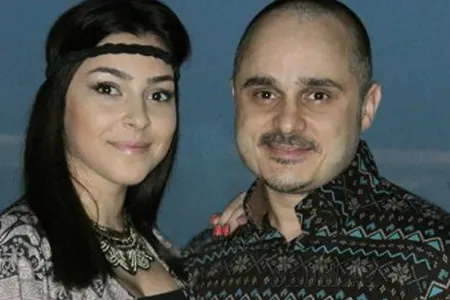 Xalq artistinin xanımı ilə görüntüləri - OLAY OLDU