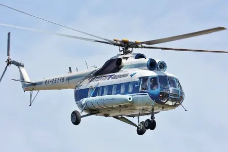 Rusiyanın Mi-8 helikopteri qəzaya uğradı