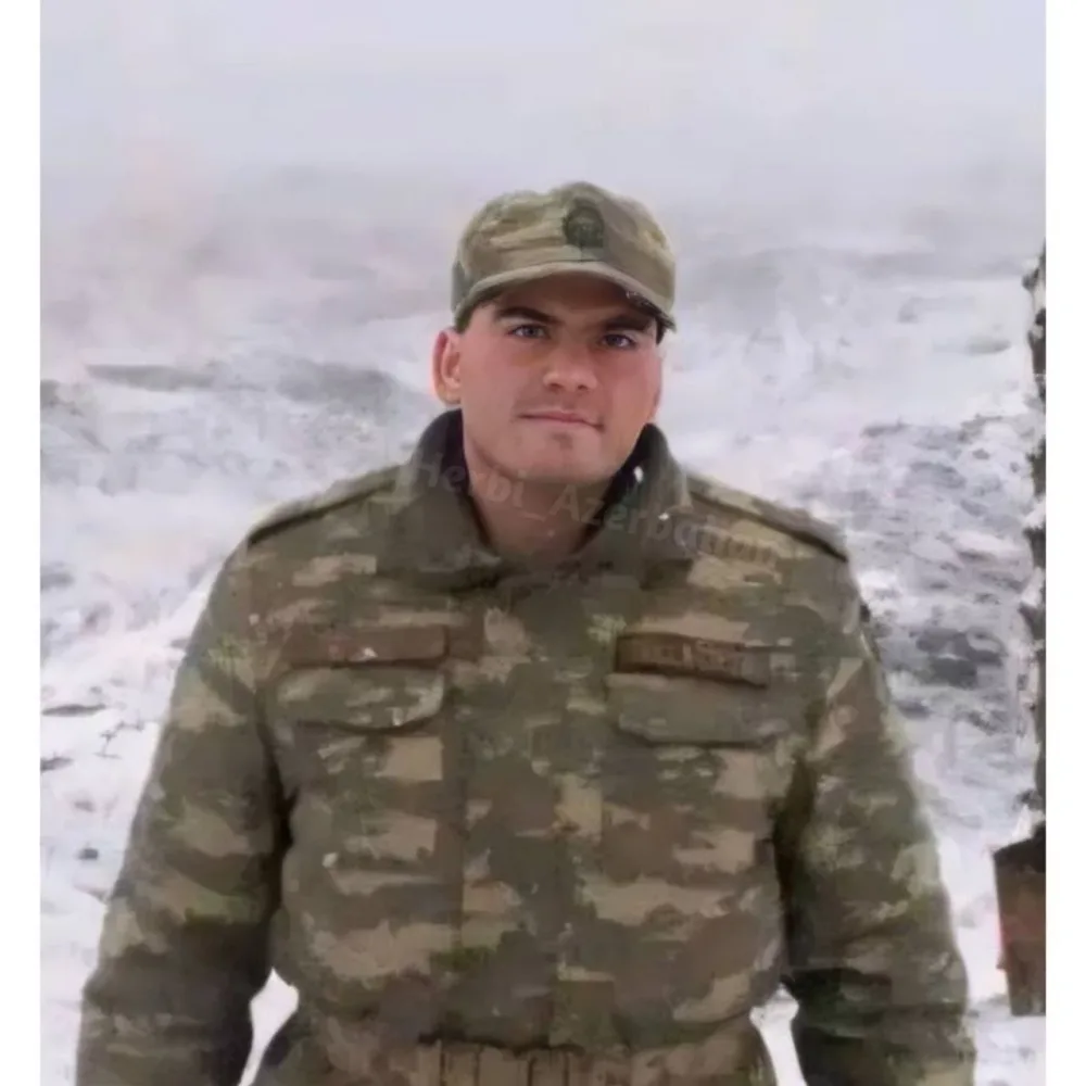 Ölən hərbçimizin FOTOSU