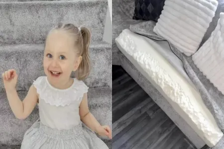 3 yaşlı qız nadir sindromdan əziyyət çəkir: - Şüşə, gips yeyir