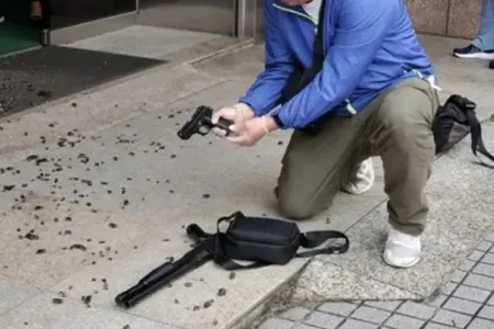 Bu şəxs nazirlik binasına atəş açdı