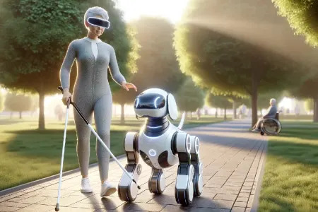 Çin robot bələdçi it hazırladı
