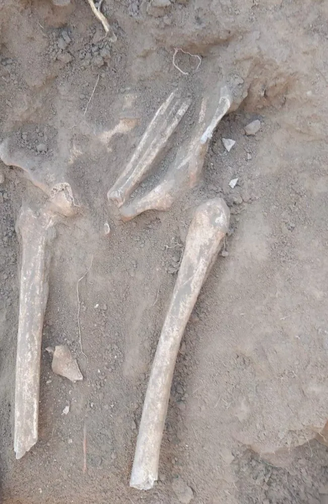 Xocalıda insan qalıqları - TAPILDI