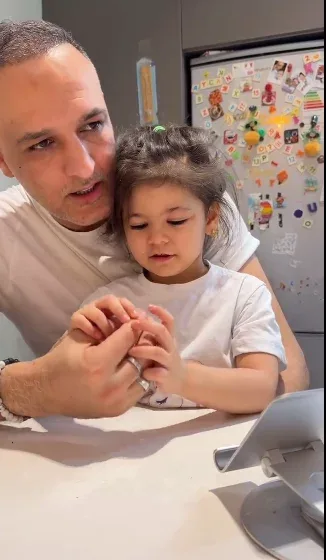 3-cü dəfə evlənən Azər - ÖVLADI İLƏ - FOTOLAR