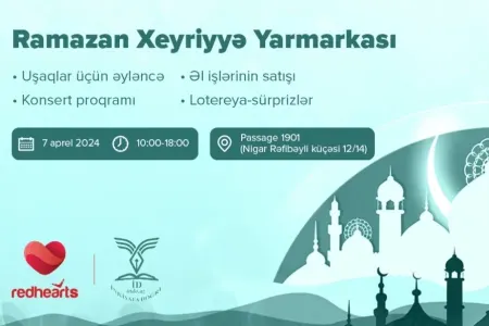 Birlik, bərabərlik və paylaşım: Ramazan xeyriyyə yarmarkası
