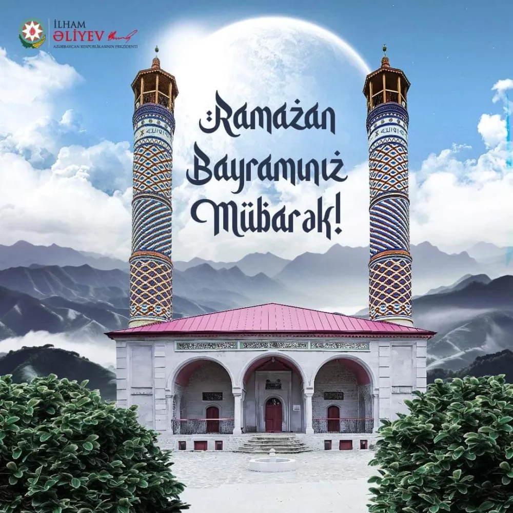Prezident Ramazan bayramı münasibətilə paylaşım edib