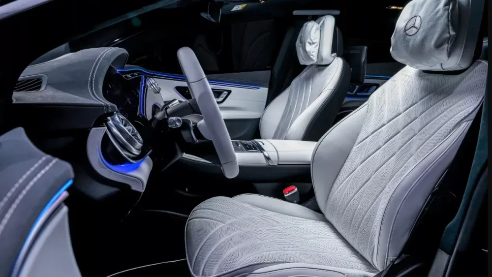 Dizayn yenilənən 2025 Mercedes EQS təqdim edildi - FOTOlar