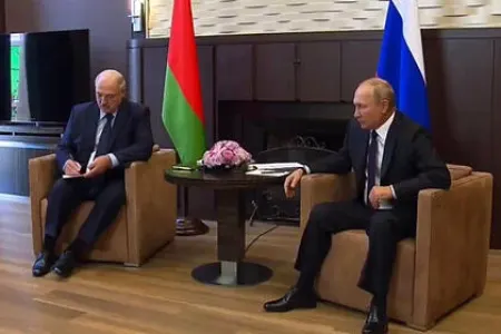 Putinlə Lukaşenkonun görüşü keçirilir