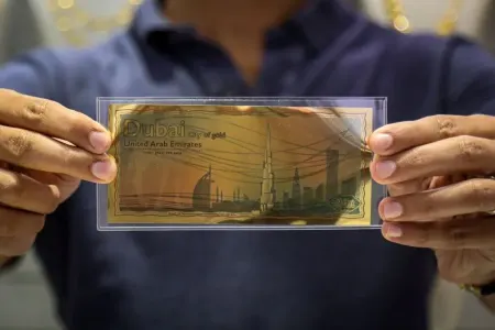 24 karatlıq qızıl əskinaslar çap edildi