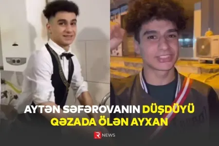 Qəzada ölən Ayxanın - VİDEOSU
