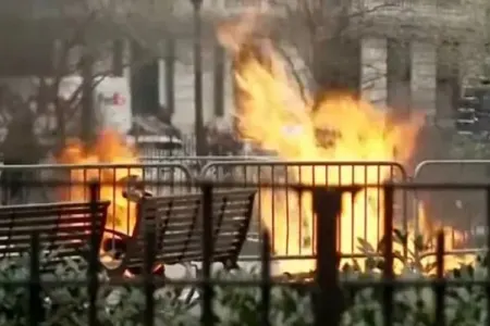 Tanınmış jurnalist özünü yandırdı