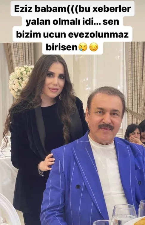 Nəvəsindən Cavanşir Məmmədovla bağlı paylaşım