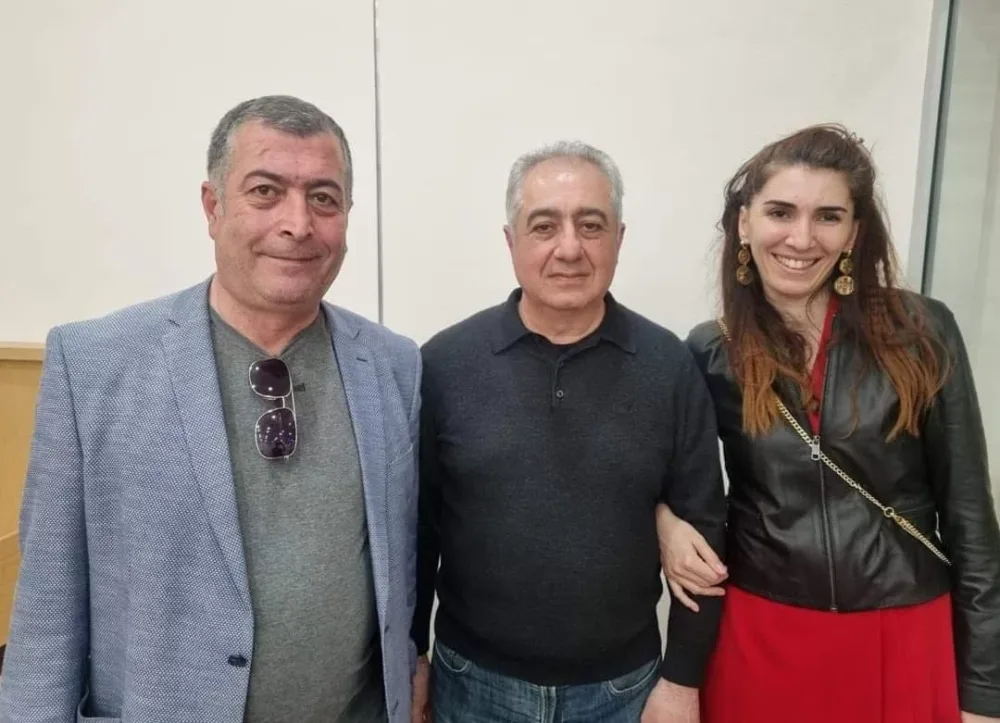 Qubad İbadoğlunun azadlıqda ilk görüntüsü - FOTO