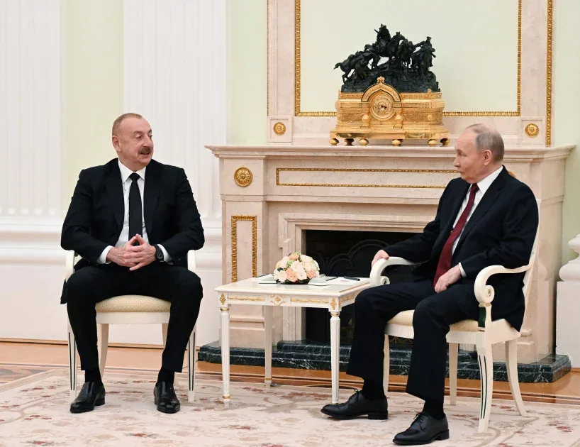 Prezident İlham Əliyevin Putinlə təkbətək görüşü olub