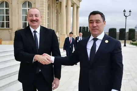 Prezidentlər Ağdam şəhərində olublar