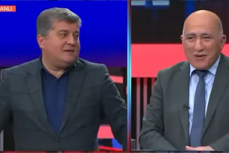 Erkin Qədirli İTV-nin efirində Pənah Hüseynlə dalaşdı - – VİDEO