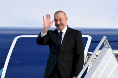 İlham Əliyevin Almaniyaya işgüzar səfəri başa çatdı